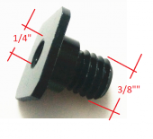 OEM 1/4" Tripod Standart Vidayı 3/8" kalın vidaya Dönüştürücü - 1