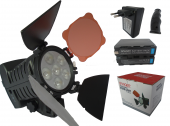 PDX 6 Ledli Kamera Işığı, Tepe Lambası, Led Işık - 1