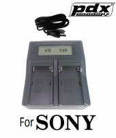 DP SONY MC2500 BATARYA ÇİFTLİ ŞARJ CİHAZI, Şarj Aleti - 1