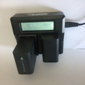 DP Panasonic AC8 Çiftli Şarj cihazı, AC8 İkili Dijital Charge - 1