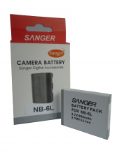 SANGER Canon Eos için N6L Fotoğraf Makinesi Bataryası - 1