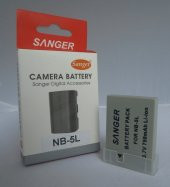 SANGER Canon Powershot SD700, SD900, SD800, SD850, SD950 Bataryası - 1