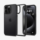 SPİGEN iPhone 15 Pro Max Kılıf Ultra Hybrid Frost Black - ACS06568 - 2