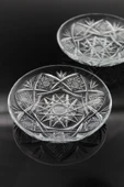 Paşabahçe Göz Dekor 6'lı Kesme Çay Tabak 11 Cm 54251 - 1