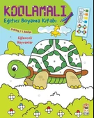 Kodlamalı Eğitici Boyama Kitabı Eğlenceli Hayvanlar KOLEKTİF - 1