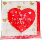 SENİ SEVİYORUM KALPLİ PEÇETE 20Lİ - 2