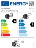 Goodyear 205/45R17 88V XL Efficientgrip Performans Oto Yaz Lastiği (Üretim Yılı: 2024) thumbnail 2