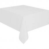 Beyaz Masa Örtüsü Plastik Lüks 120*180 cm - 1
