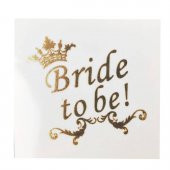 Bride To Be Kraliçe Gecici Dövme 10 Adet - 1