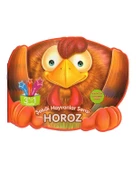 Şekilli Hayvanlar Serisi - Horoz  Parıltı Yayınları thumbnail 1