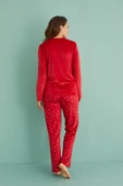 Gd Goldoremi 13309-3 Kadın Stronger Kadife Uzun Pijama Takım thumbnail 9