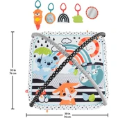 Fisher Price Neşeli Hayvanlar 3'ü 1 Arada Jimnastik Merkezi HBP41 thumbnail 5