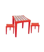 Pilsan Story İki Tabureli Masa Kırmızı thumbnail 1