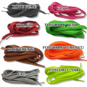 Spor Ayakkabı Bağcığı 120 cm 1 Çift - 2
