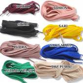 Spor Ayakkabı Bağcığı 120 cm 1 Çift - 4