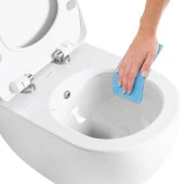 Creavit Free Rim-Off Asma Klozet Beyaz FE322 + Slim İnci Nkp Yavaş Kapaklı - 6