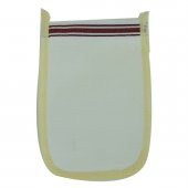 İpek Sırt ve Vücut Kesesi Beyaz 16x25 - 2