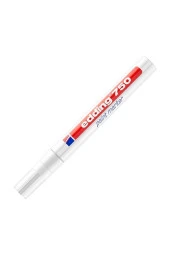 Edding 750 Markör Boya Kalemi 2-4 Mm Beyaz Yuvarlak Uçlu (10 Lu Paket) - 1