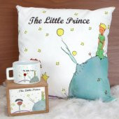 Küçük Prens Büyük Boy Yastık Küçük Prens Kutulu Kupa Hediye Seti - 1