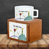 Küçük Prens Büyük Boy Yastık Küçük Prens Kutulu Kupa Hediye Seti - 2