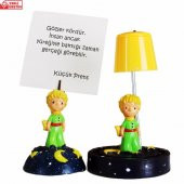 Küçük Prens Biblo Notluk Küçük Prens Işıklı Masa Gece Lambası Biblo Hediye Seti - 1