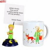Küçük Prens Biblo Notluk Küçük Prens Kişiye Özel Kupa Hediye Seti - 1