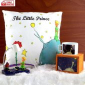 Küçük Prens Süper Üçlü Set Küçük Prens Kutulu Kupa Büyük Yastık Işıklı Biblo - 1