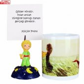 Küçük Prens   Biblo Notluk Küçük Prens Kişiye Özel Kupa Hediye Seti - 1