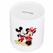 Mickey Mouse Minnie Mouse Biblolu Kalemlik Mickey Minnie Kumbara Hediye Seti - 2