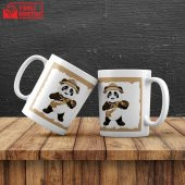 Macera Dolu Aşık Panda Günlük Hatıra Defteri Panda Kupa Hediye Seti - 2
