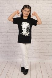 Atatürk Baskılı Tişört Her Renk - 1