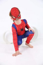 Spiderman Kostüm - Örümcek Adam Çocuk Kostümü - Örümcek - 1