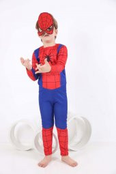 Spiderman Kostüm - Örümcek Adam Çocuk Kostümü - Örümcek - 2