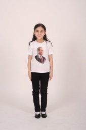 Atatürk Baskılı Tişört Her Renk - 4