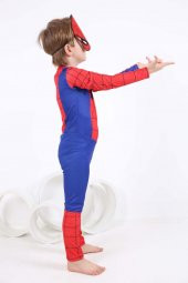 Spiderman Kostüm - Örümcek Adam Çocuk Kostümü - Örümcek - 3