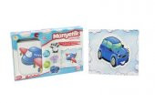 MANYETİK TABLETLİ PUZZLE TAŞIT MODEL - 1