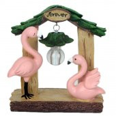 Flamingoların Aşkı Gece Lambası Işıklı Biblo Flamingo B4 - 1