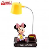 Minnie Mouse Sarı Masa Gece Lambası Işıklı Biblo - 1