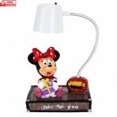 Minnie Mouse Beyaz  Masa Gece Lambası Işıklı Biblo - 1