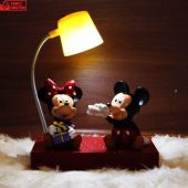 Mickey Mouse Minnie Mouse Işıklı Biblo Masa Gece Lambası - 2