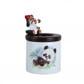 Afacan Panda Kalemlik Masum Panda Biblo Seramik Kalemlik - 1