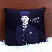 Atatürk Büyük Boy Yastık Kırlent - 2