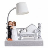 Seninle Bir Ömür Işıklı Biblo Masa Gece Lambası Sevgiliye Hediye - 1