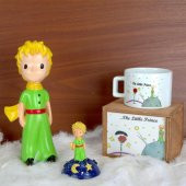 Küçük Prens Üçlü Hediye Seti Küçük Prens Kutulu Kupa Küçük Prens Biblo Çifti - 1