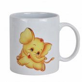 Sevimli Sarı Fil Kupa - 1