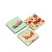 Araba Temalı Kare Ayna - 1