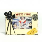 Kamera Krem Dekoratif Fotoğraf Çerçevesi - 1