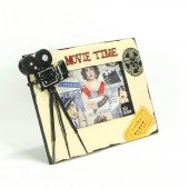 Kamera Krem Dekoratif Fotoğraf Çerçevesi - 2