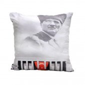 Atatürk Büyük Boy Yastık Kırlent - 1