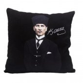 Atatürk Büyük Boy Yastık Kırlent - 1